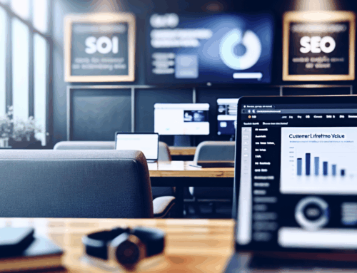 How does understanding customer lifetime value (LTV) contribute to calculating SEO ROI?