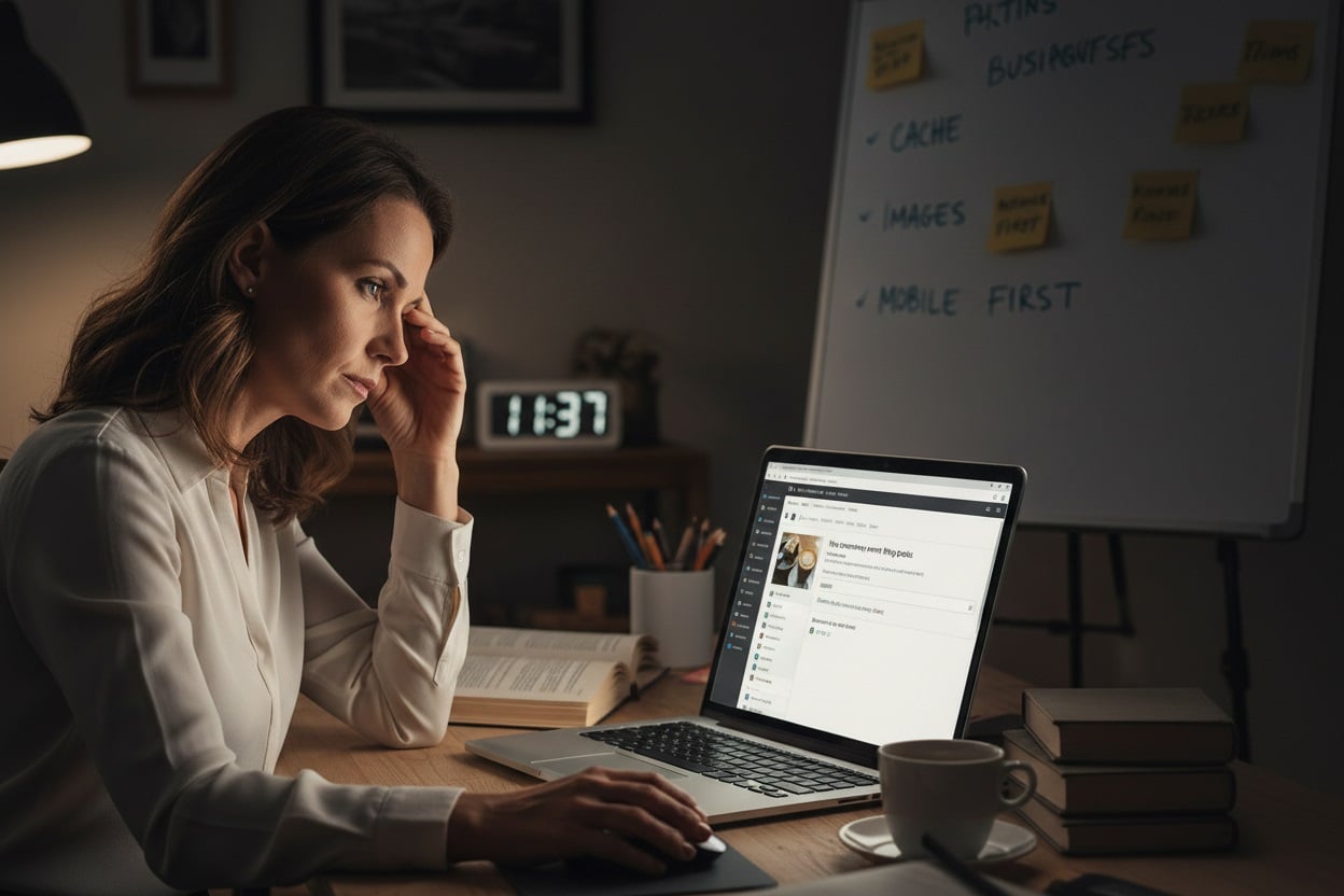 WordPress Site Speed Optimization-Technical SEO for Time-Poor SME Owners