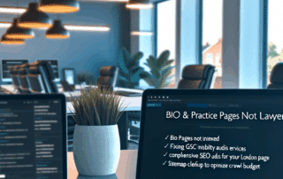 Bio & Practice Pages Not Indexed? 7 GSC Checks That Fix Visibility For Your London Lawyer Page - September 2025