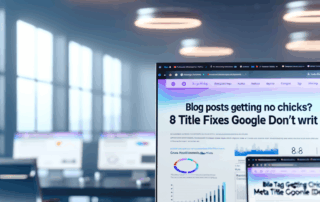 Blog Posts Getting No Clicks? 8 Title Fixes Google Won’t Rewrite - September 2025