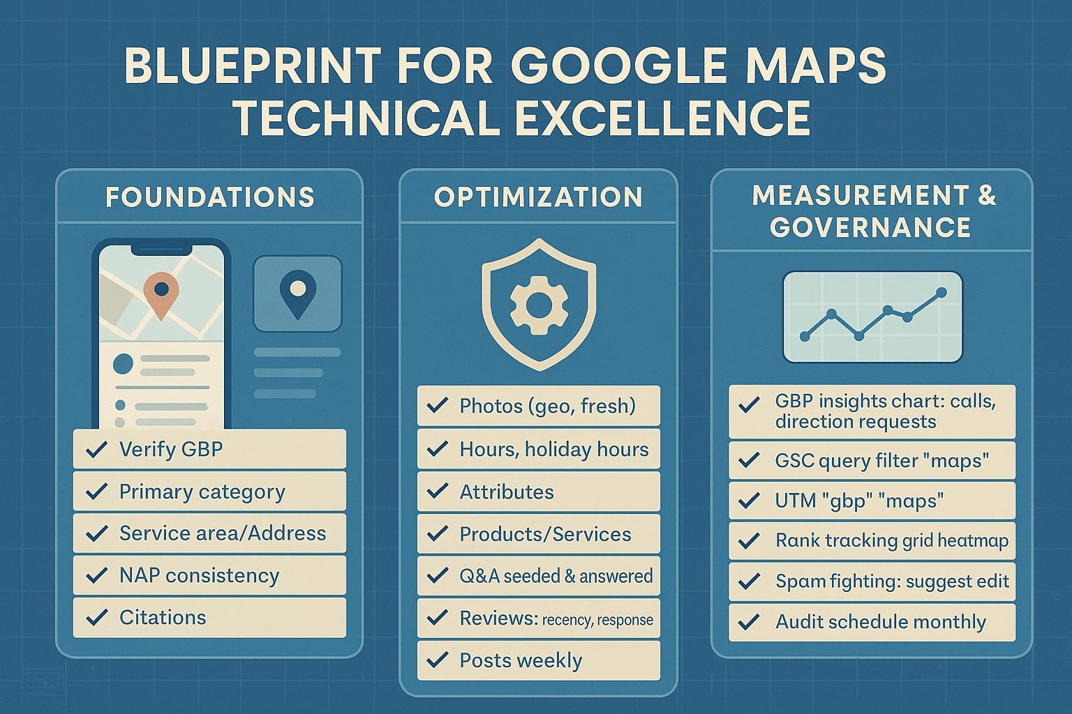 Blueprint For Google Maps Technical Excellence