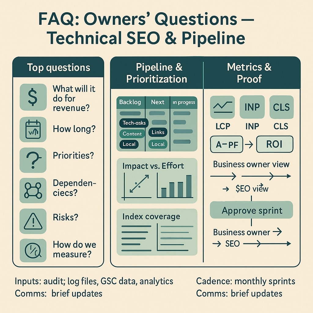 faq-what-owners ask about technical-seo-and pipeline