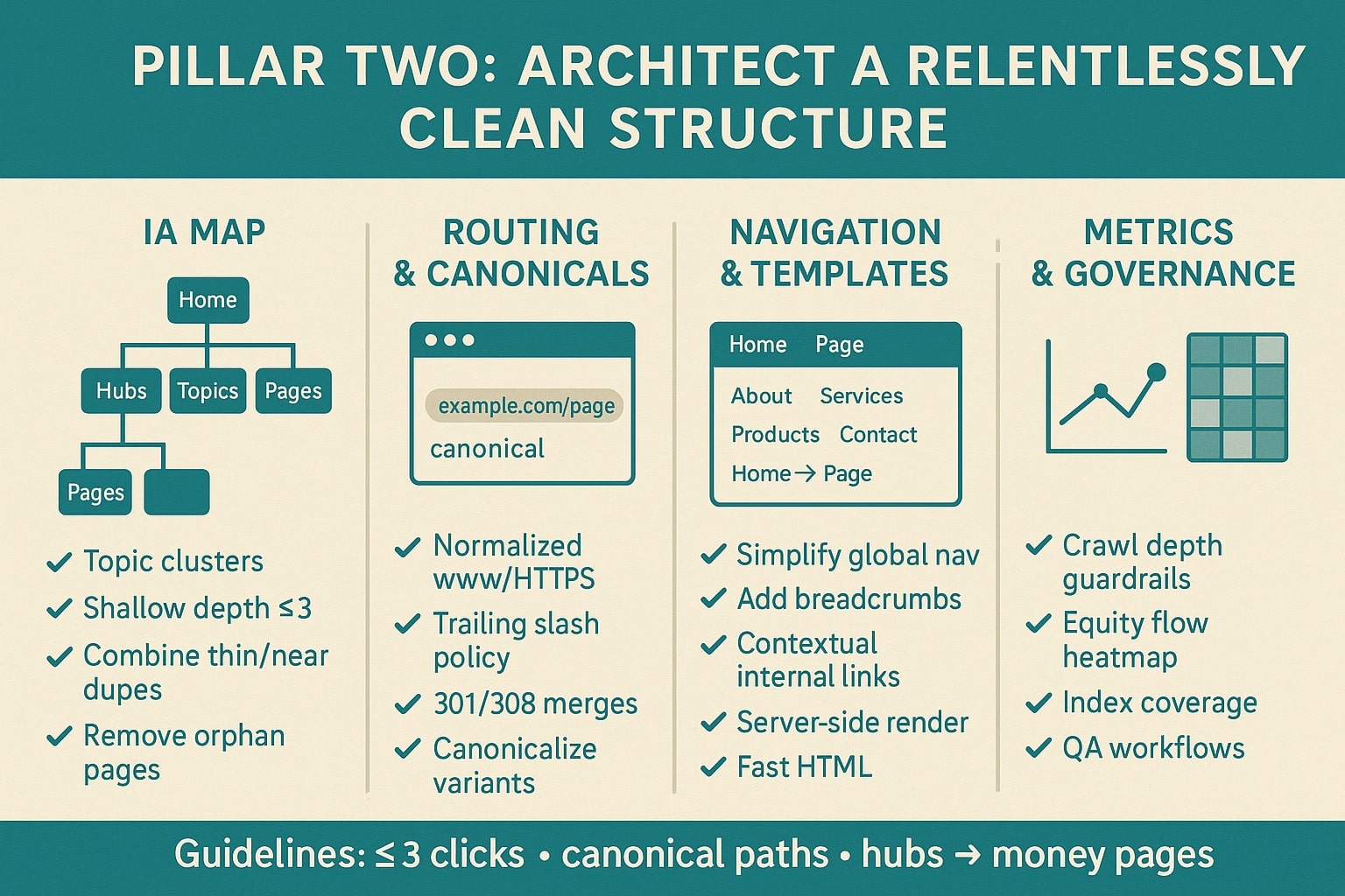 pillar two-architect a relentlessly clean structure